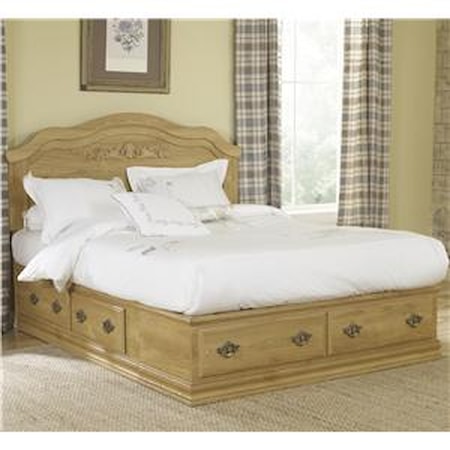 Queen Panel Bed