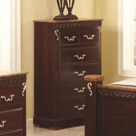 5 Drawer Chest with Roller Glides