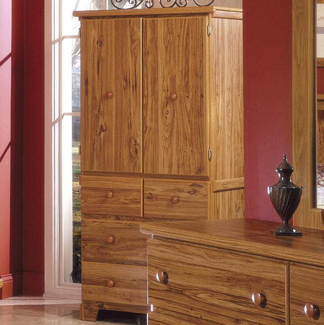 4 Drawer 2 Door Armoire