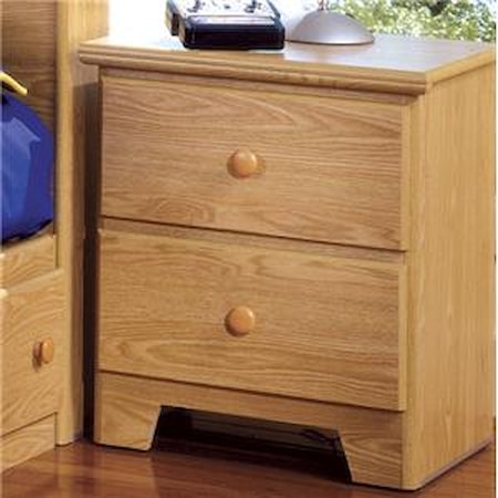 2 Drawer Nightstand