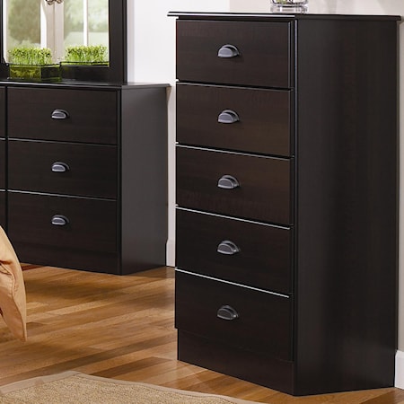 5 Drawer Chest with Roller Glides