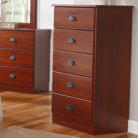 5 Drawer Chest with Roller Glides
