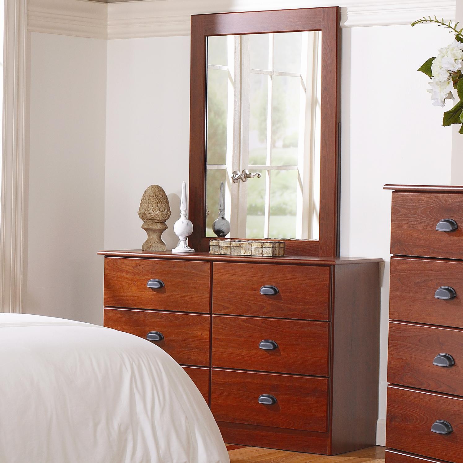 6 Drawer Dresser with Mirror Combination