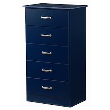 5 Drawer Chest with Roller Glides