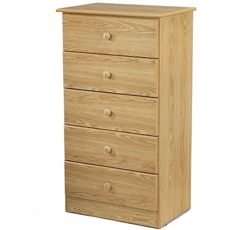 5 Drawer Chest with Roller Glides