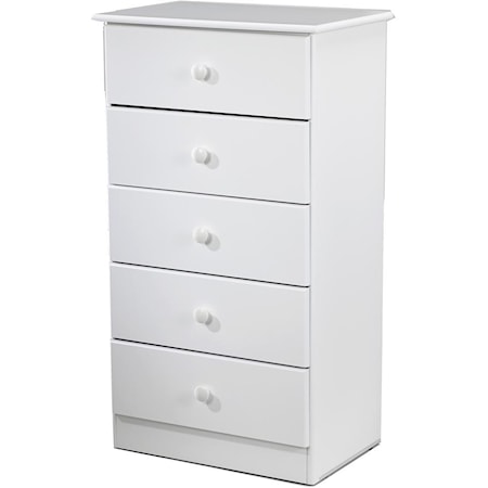 5 Drawer Chest with Roller Glides