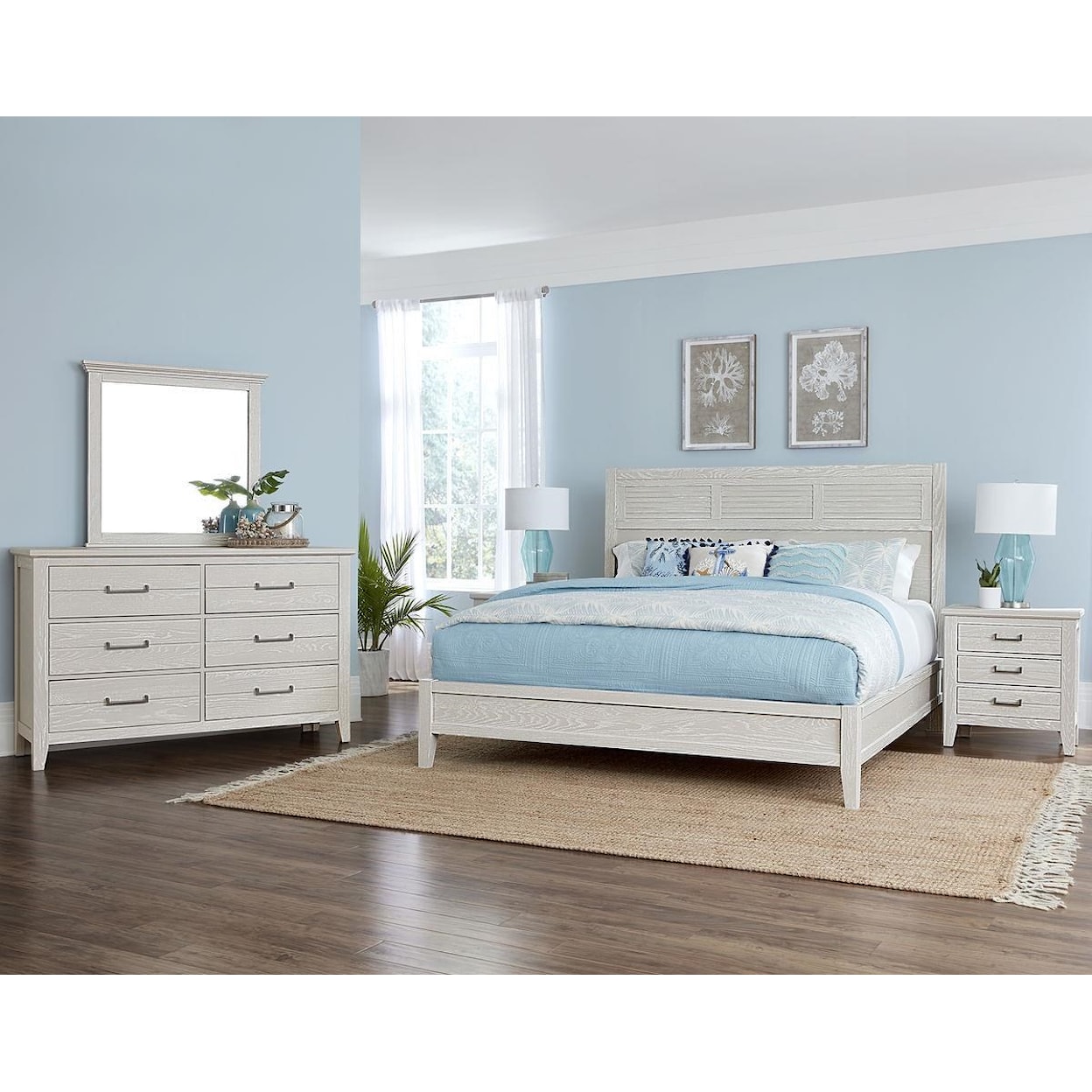 Laurel Mercantile Co. Passageways Queen 4pc Bedroom Set