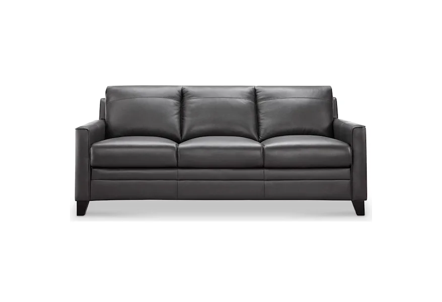 Fletcher Leather Sofa by Leather Italia USA at Home Furnishings Direct