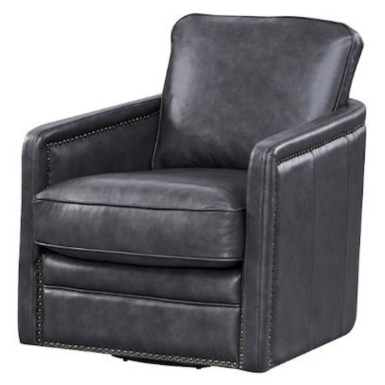 Leather Italia USA Georgetown Alto Swivel Chair