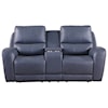 Leather Italia USA Belair Power Reclining Loveseat