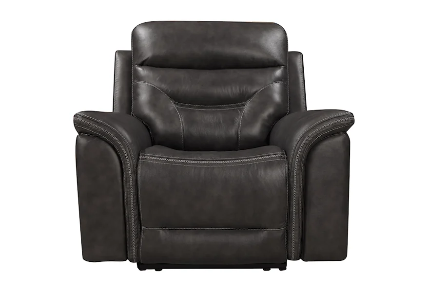 Bullard Power Recliner by Leather Italia USA at Darvin Furniture
