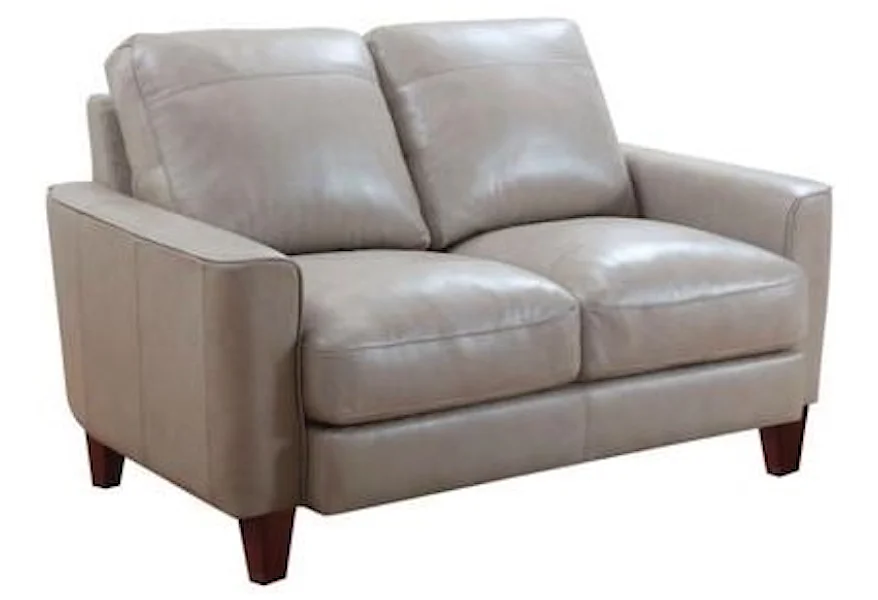 Camilla Camilla Top Grain Leather MatchLoveseat at Morris Home