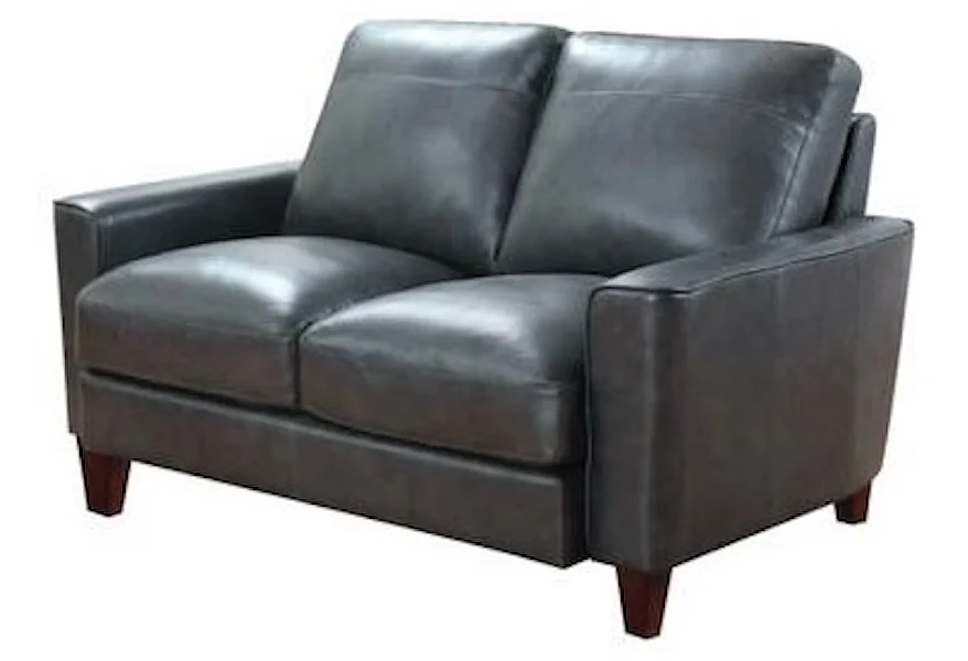 Camilla Camilla Top Grain Leather MatchLoveseat at Morris Home