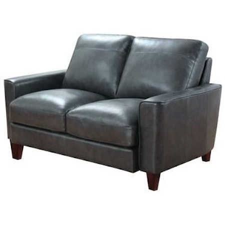 Camilla Top Grain Leather MatchLoveseat