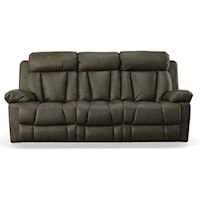 Casual Calvin Power Reclining Sofa with Power Headrests and USB Ports