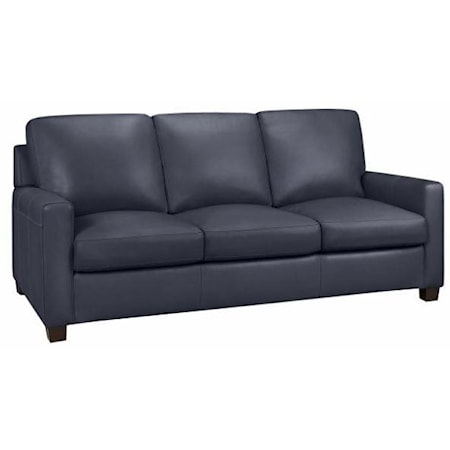 Sofa - Navy Leather