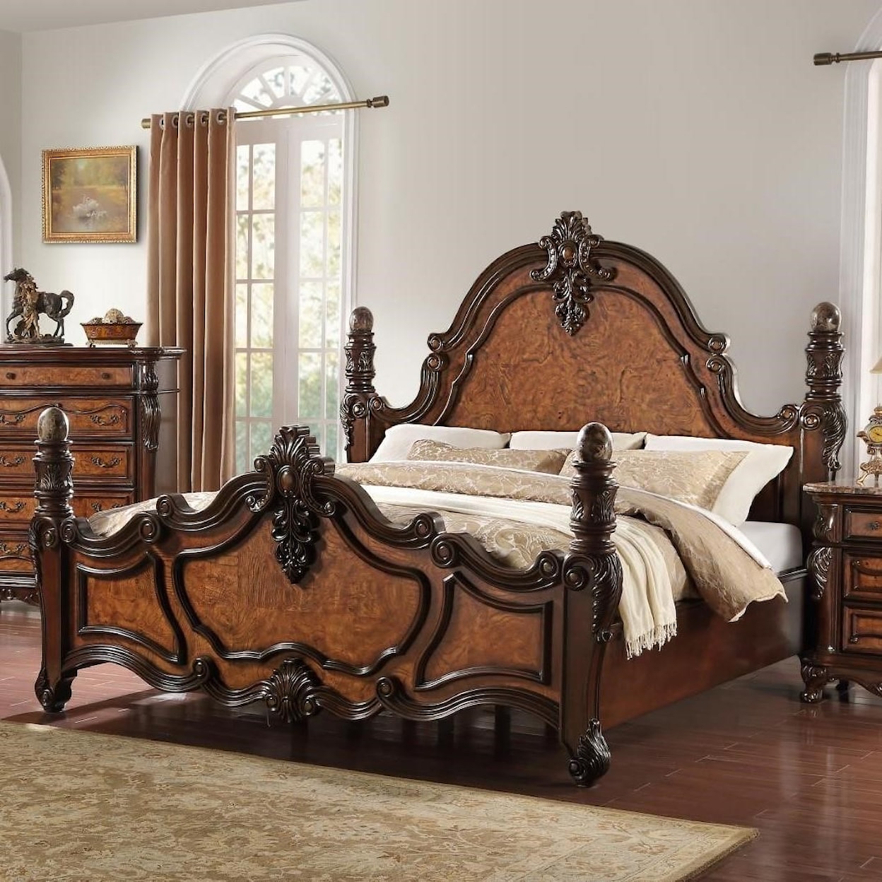 Lee Furniture Freemont King 5 Pc Bedroom Group