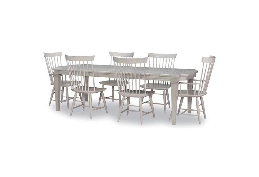 Belhaven 7-Piece Table and Chair Set by Legacy Classic at Pilgrim Furniture City