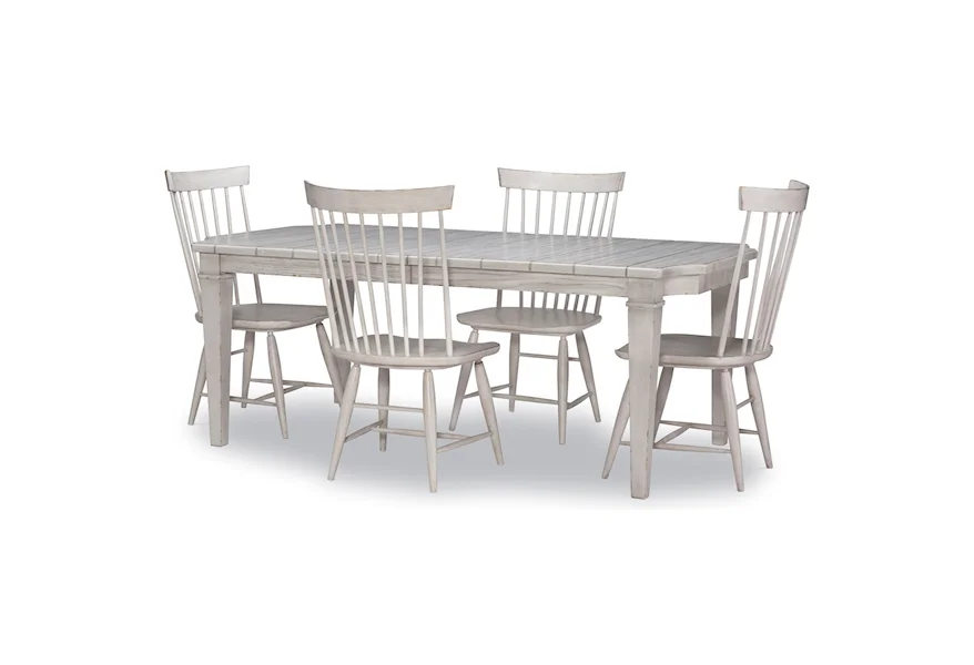 Belhaven 5-Piece Table and Chair Set by Legacy Classic at Fashion Furniture