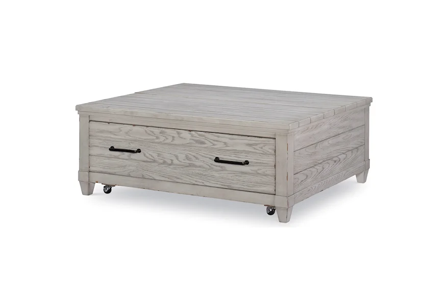 Belhaven Cocktail Table with Lift Top Storage by Legacy Classic at Stoney Creek Furniture 