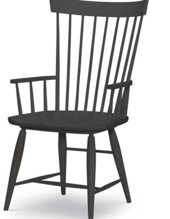 Windsor Black Arm Chair