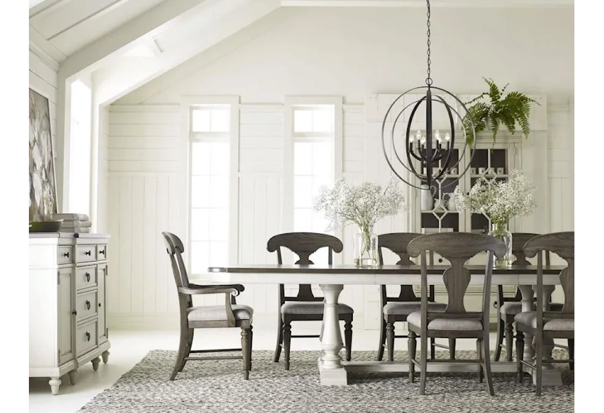 Brookhaven Trestle Table by Legacy Classic at Stoney Creek Furniture 