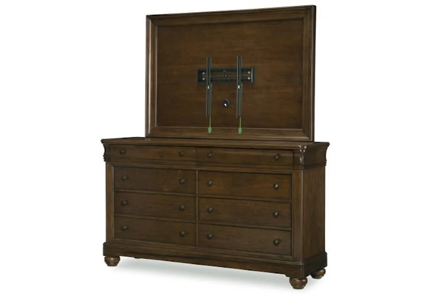 Coventry Dresser and TV Frame Set by Legacy Classic at Sheely's Furniture & Appliance
