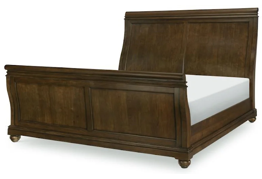 Coventry King Sleigh Bed by Legacy Classic at Darvin Furniture