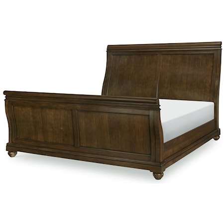 King Sleigh Bed