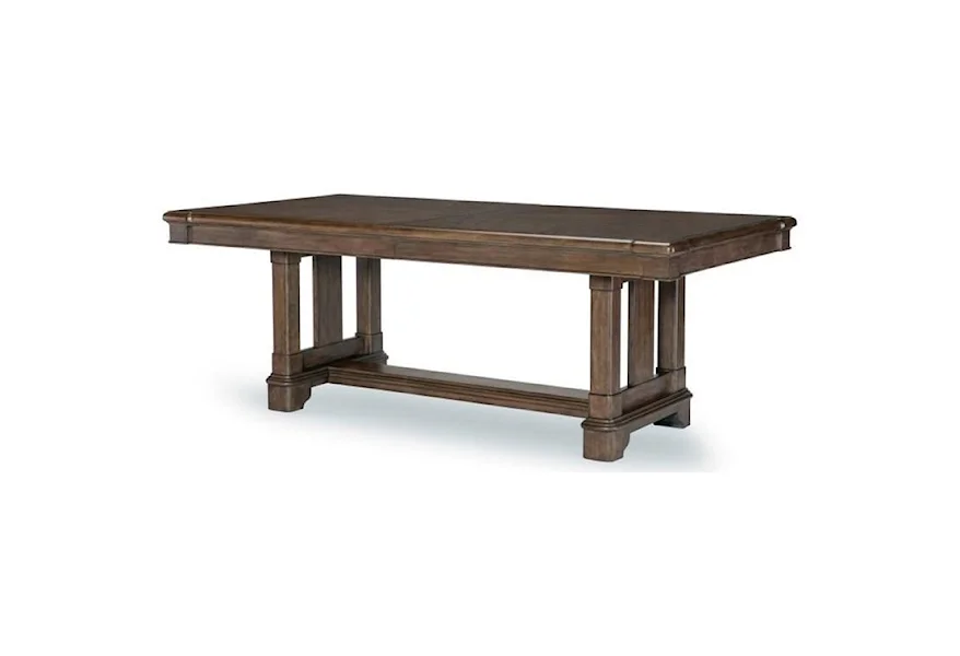 Stafford Trestle Table by Legacy Classic at Stoney Creek Furniture 
