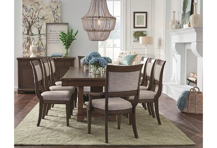 Stafford 5 Piece Dining Set by Legacy Classic at Darvin Furniture