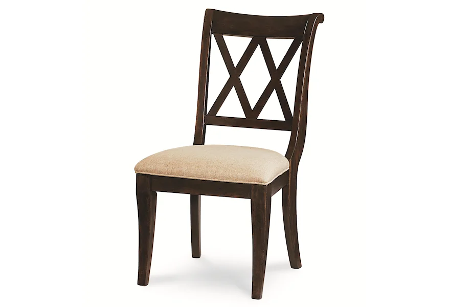 Thatcher X Back Side Chair by Legacy Classic at Mueller Furniture