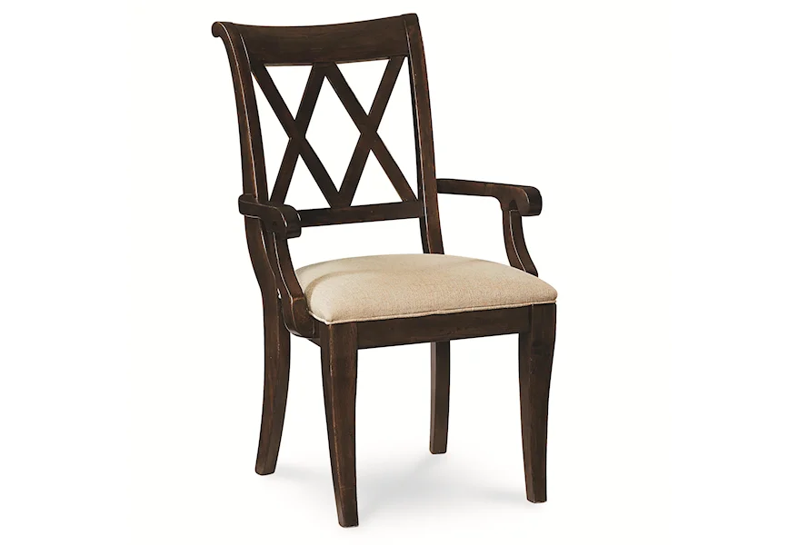 Thatcher X Back Arm Chair by Legacy Classic at Suburban Furniture