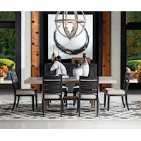 Modern 7-Piece Table and Chair Set