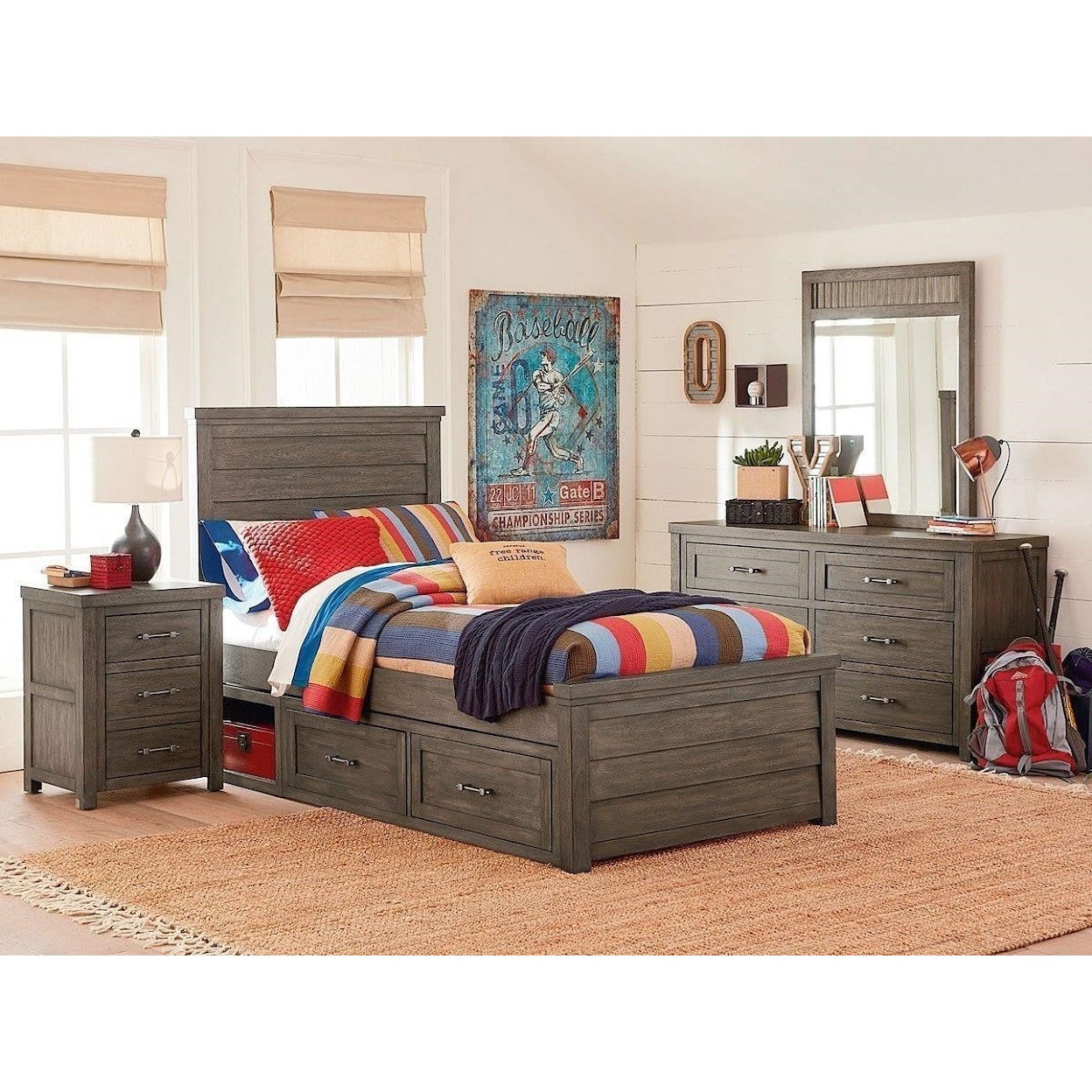 Legacy Classic Kids Bungalow Bungalow Twin Panel Bed