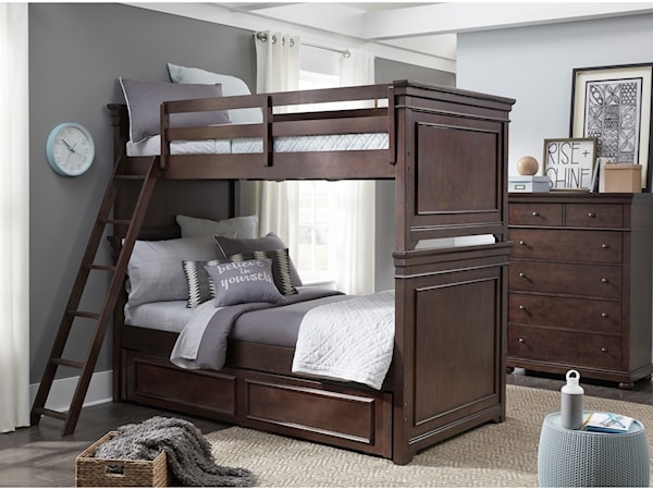 Twin-over-Twin Bunk Bedroom Group