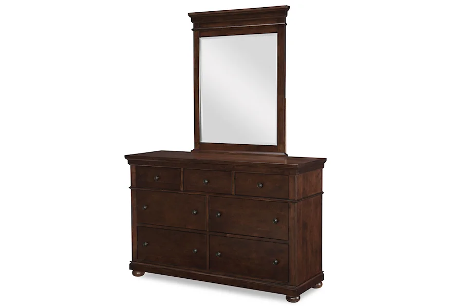Canterbury Dresser and Mirror Set by Legacy Classic Kids at Pilgrim Furniture City