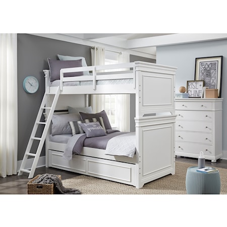 Twin-over-Twin Bunk Bedroom Group