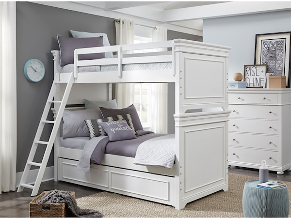 Twin-over-Twin Bunk Bedroom Group