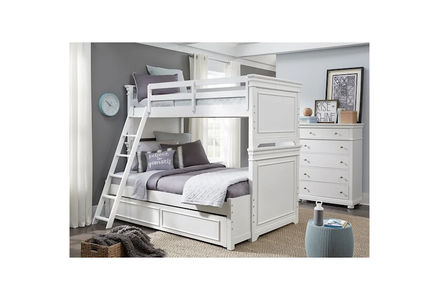 Canterbury Twin-over-Full Bunk Bedroom Group by Legacy Classic Kids at Sheely's Furniture & Appliance