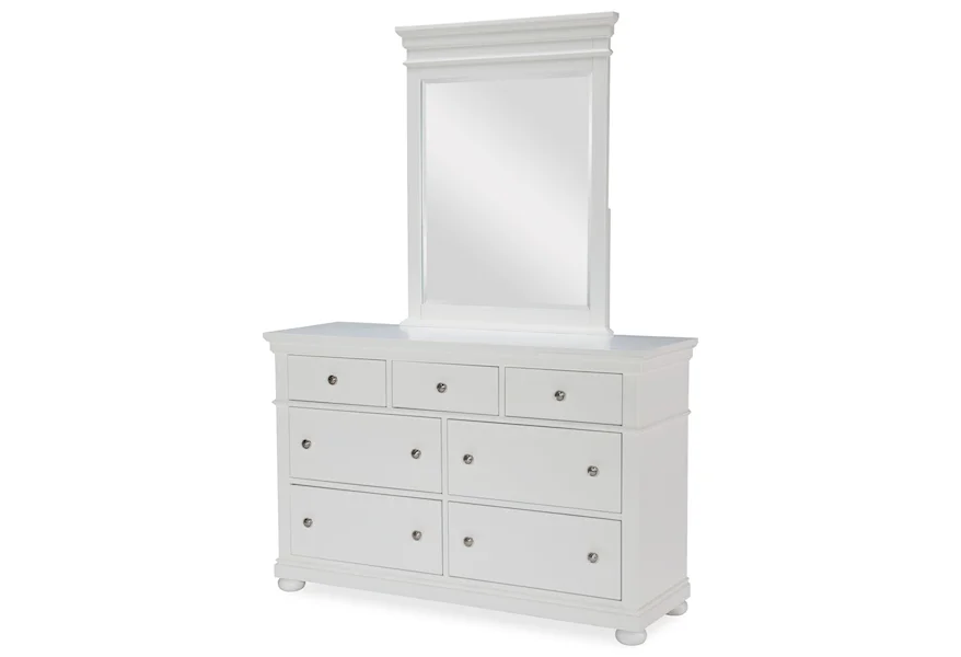 Canterbury Dresser and Mirror Set by Legacy Classic Kids at Jacksonville Furniture Mart