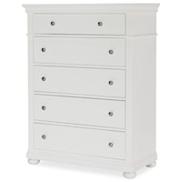 Transitional 5-Drawer Chest 