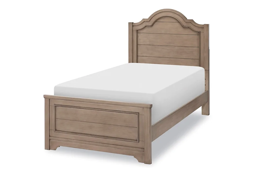 Farm House Twin Arched Panel Bed by Legacy Classic Kids at Powell's Furniture and Mattress