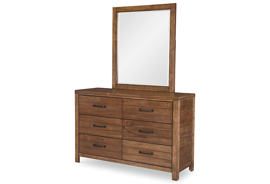 Summer Camp Dresser and Mirror Set by Legacy Classic Kids at Jacksonville Furniture Mart