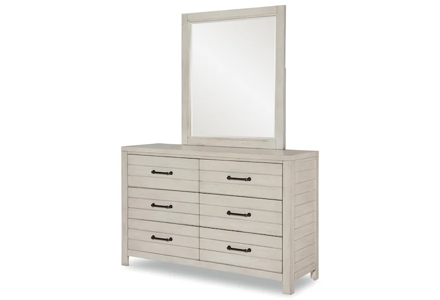 Summer Camp Dresser and Mirror Set by Legacy Classic Kids at Jacksonville Furniture Mart