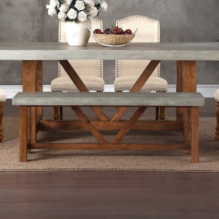 Cement Top Bench