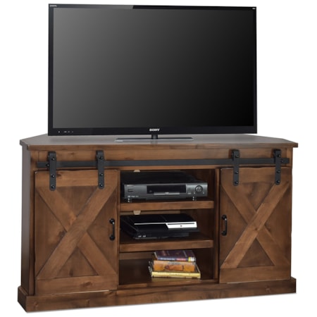 56" Corner TV Console