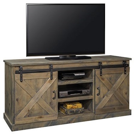 Farmhouse 66" TV Console