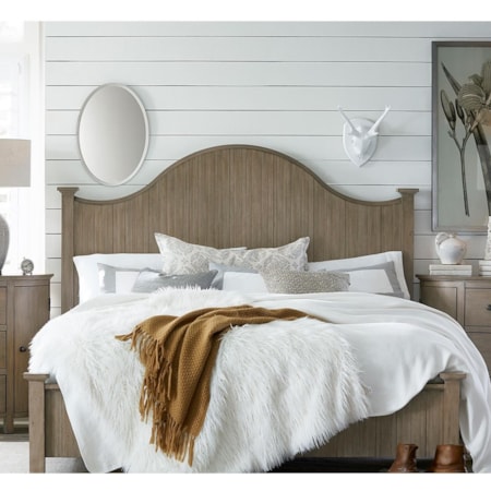 Queen Panel Bed