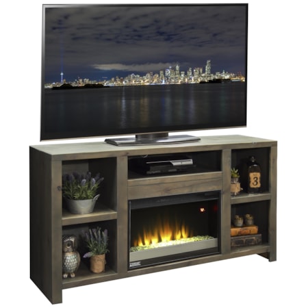 63" Fireplace Console